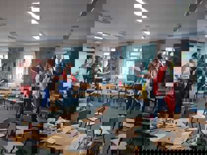 studenti na workshopu