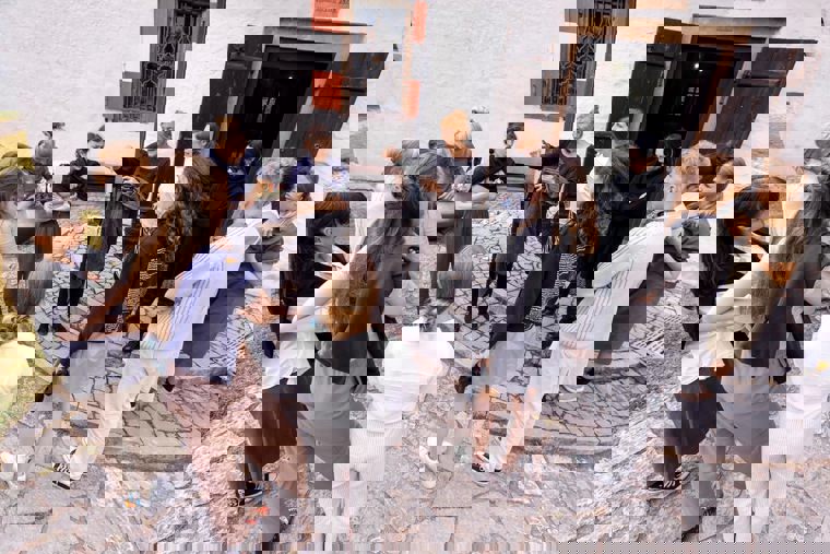 tanečnice v projektu Setiny