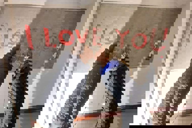 Studenti na výstavě