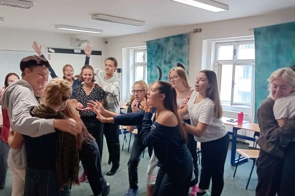 studenti na workshopu