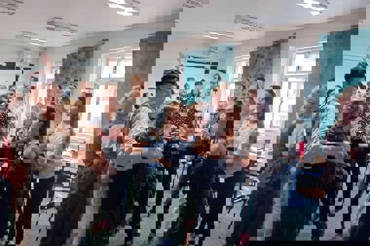 studenti na workshopu