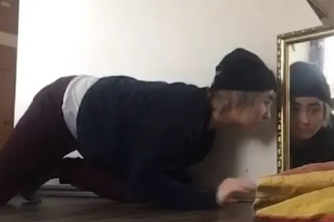 tančící studentka